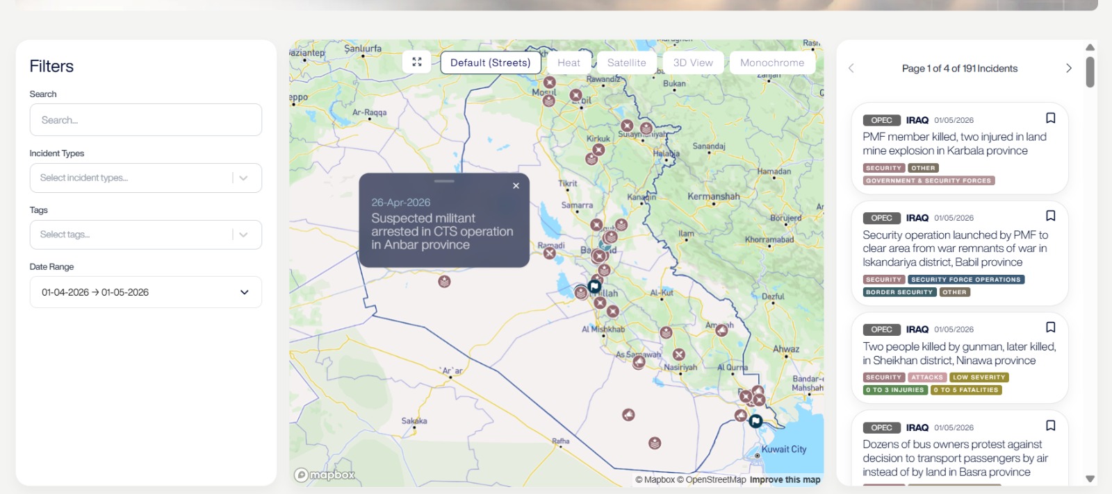 GI3 Iraq Security Incidents